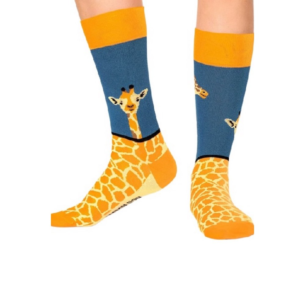 JIMMY LION GIRAFFE SOCKS UNISEX ΚΑΛΤΣΕΣ BLUE