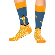JIMMY LION GIRAFFE SOCKS UNISEX ΚΑΛΤΣΕΣ BLUE