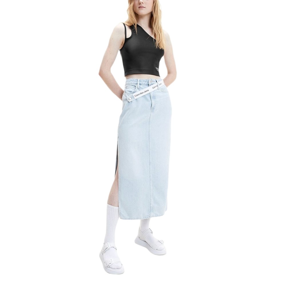 CALVIN KLEIN JEANS DOUBLE STRAPS SPANDEX TOP ΤΟΠ ΓΥΝΑΙΚΕΙΟ BLACK CALVIN KLEIN JEANS DOUBLE STRAPS SPANDEX TOP ΤΟΠ ΓΥΝΑΙΚΕΙΟ BLACK