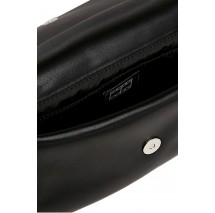TOMMY HILFIGER TJW CITY GIRL FLAP CROSSOVER ΤΣΑΝΤΑ ΓΥΝΑΙΚΕΙΑ BLACK