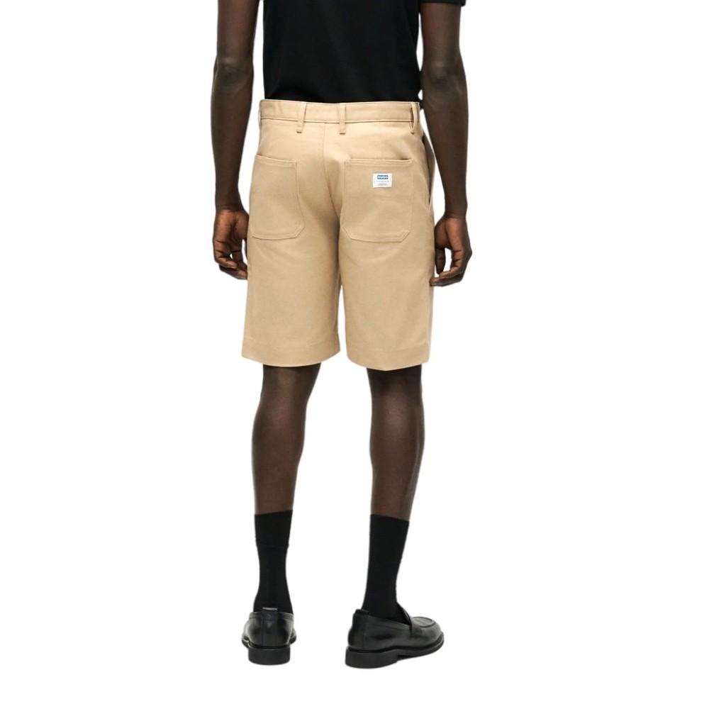 HUGO BOSS GALTON262S SHORTS ΒΕΡΜΟΥΔΑ ΑΝΔΡΙΚΗ BEIGE