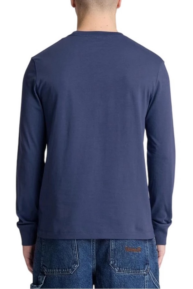 TIMBERLAND TREE EMBROIDERED ΜΠΛΟΥΖΑ ΜΑΚΡΥΜΑΝΙΚΗ ΑΝΔΡΙΚΗ DARK BLUE