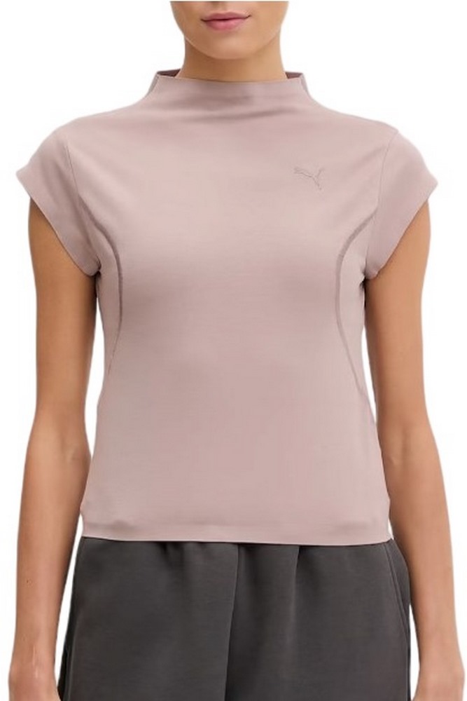 PUMA PUMATECH SENSE DRYCELL SLIM T-SHIRT ΜΠΛΟΥΖΑ ΓΥΝΑΙΚΕΙΑ SOFT PINK