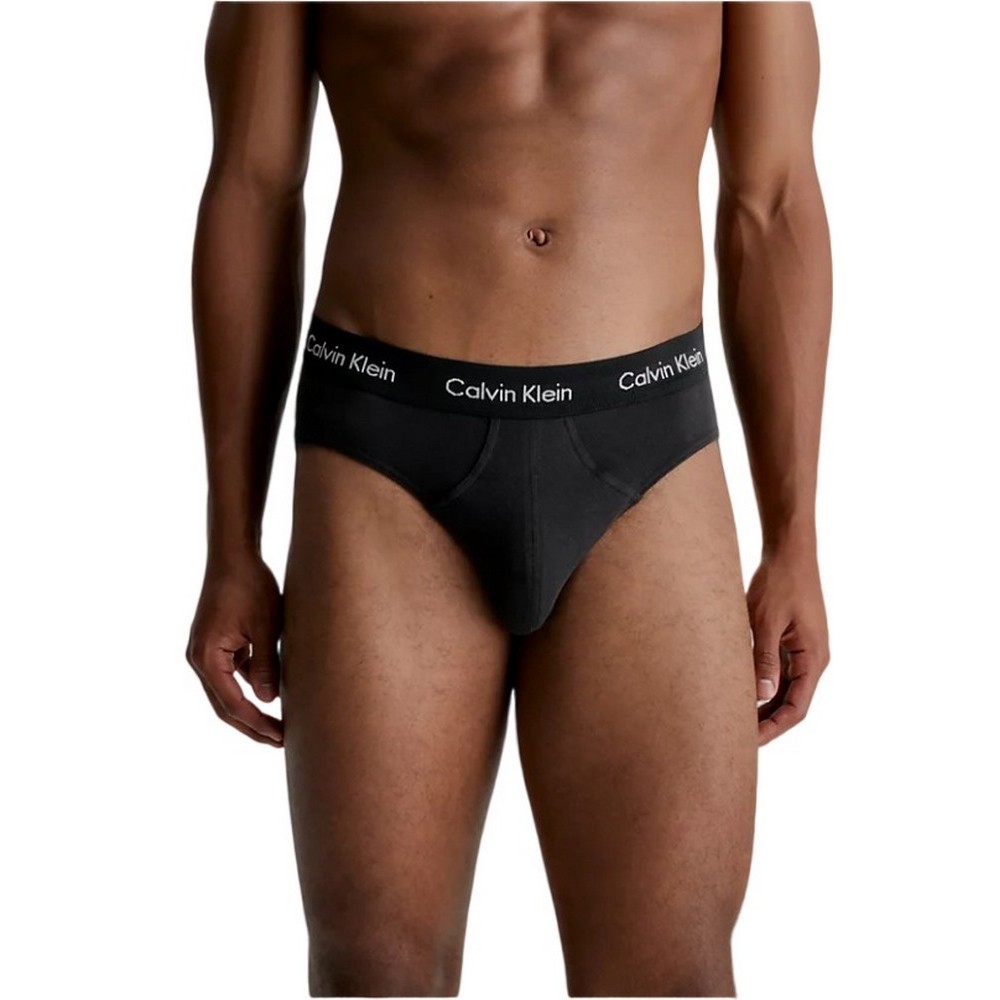 CALVIN KLEIN HIP BRIEF 3PK ΕΣΩΡΟΧΟ ΑΝΔΡΙΚΟ BLACK/FOUXIA