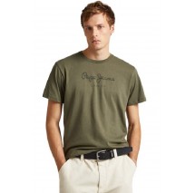 PEPE JEANS DROP EGGO ΜΠΛΟΥΖΑ ΑΝΔΡΙΚΗ MILITARY GREEN