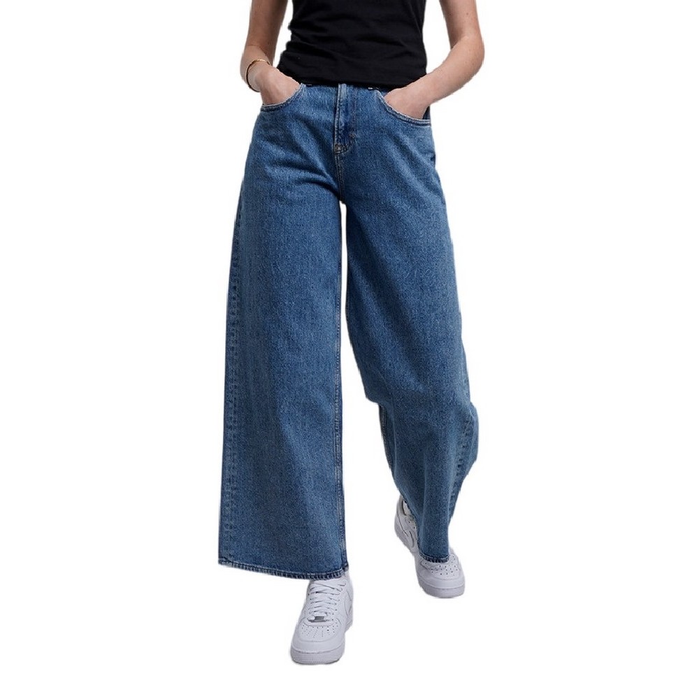 TOMMY JEANS CHARLIE MR LOOSE WD AI4136 ΠΑΝΤΕΛΟΝΙ ΓΥΝΑΙΚΕΙΟ BLUΕ DENIM