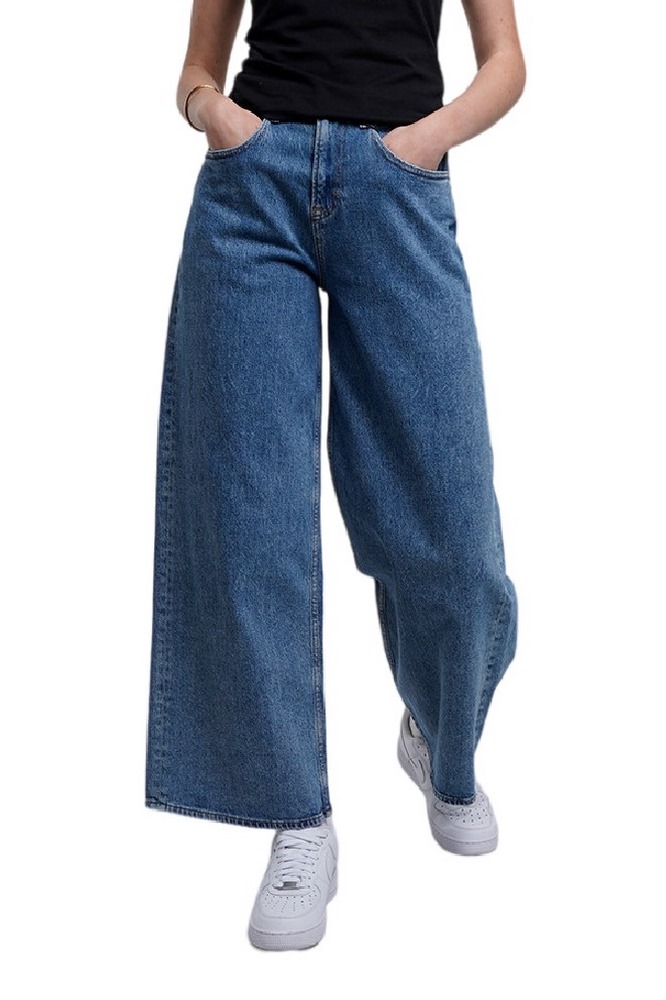 TOMMY JEANS CHARLIE MR LOOSE WD AI4136 ΠΑΝΤΕΛΟΝΙ ΓΥΝΑΙΚΕΙΟ BLUΕ DENIM