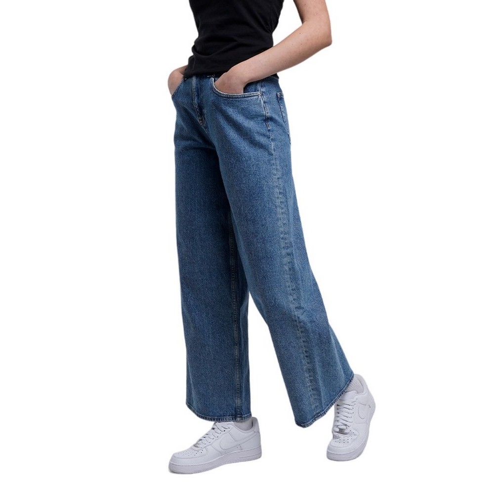 TOMMY JEANS CHARLIE MR LOOSE WD AI4136 ΠΑΝΤΕΛΟΝΙ ΓΥΝΑΙΚΕΙΟ BLUΕ DENIM