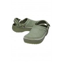 CROCS CRAFTED VEGAN SUEDE STITCH ΠΕΔΙΛΟ UNISEX OLIVE