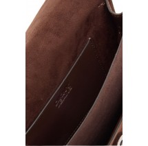 DKNY PAYTON FLAP CROSSBODY HANDBAG R62EMR47 ΤΣΑΝΤΑ ΓΥΝΑΙΚΕΙΑ DARK BROWN