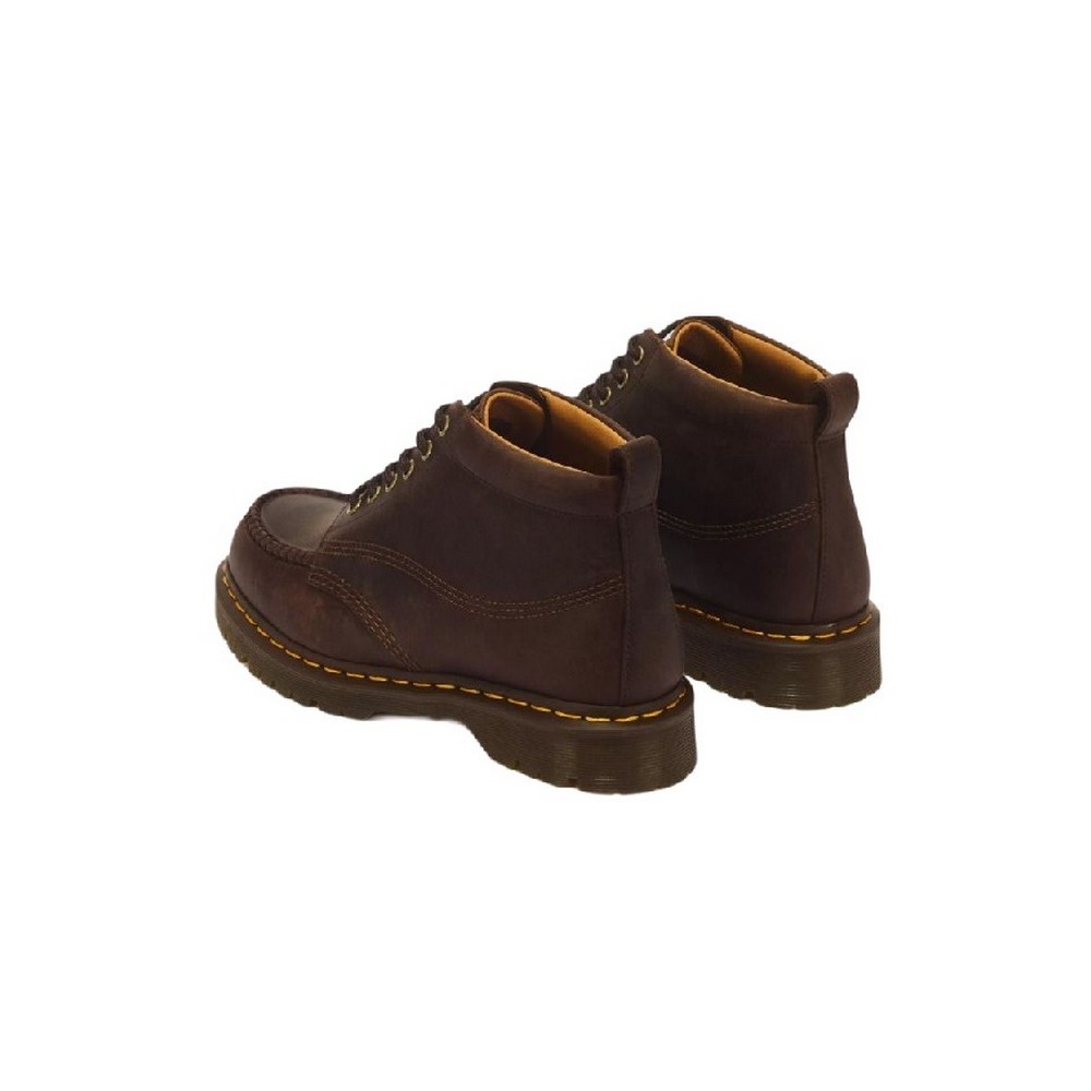 DR MARTENS LOWELL CHUKKA 6 EYE BOOT ΠΑΠΟΥΤΣΙ ΑΝΔΡΙΚΟ DARK BROWN
