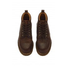 DR MARTENS LOWELL CHUKKA 6 EYE BOOT ΠΑΠΟΥΤΣΙ ΑΝΔΡΙΚΟ DARK BROWN