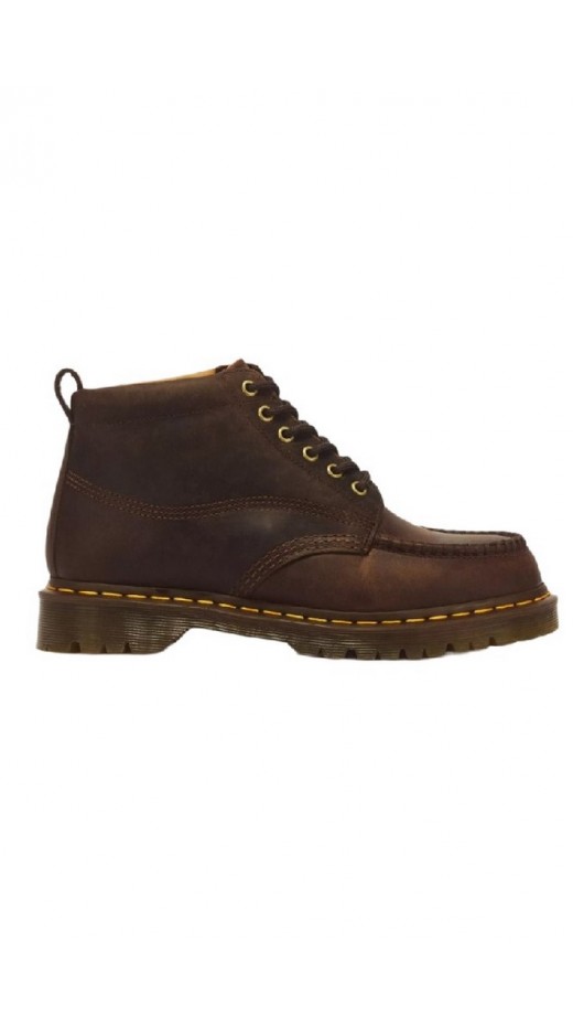 DR MARTENS LOWELL CHUKKA 6 EYE BOOT ΠΑΠΟΥΤΣΙ ΑΝΔΡΙΚΟ DARK BROWN