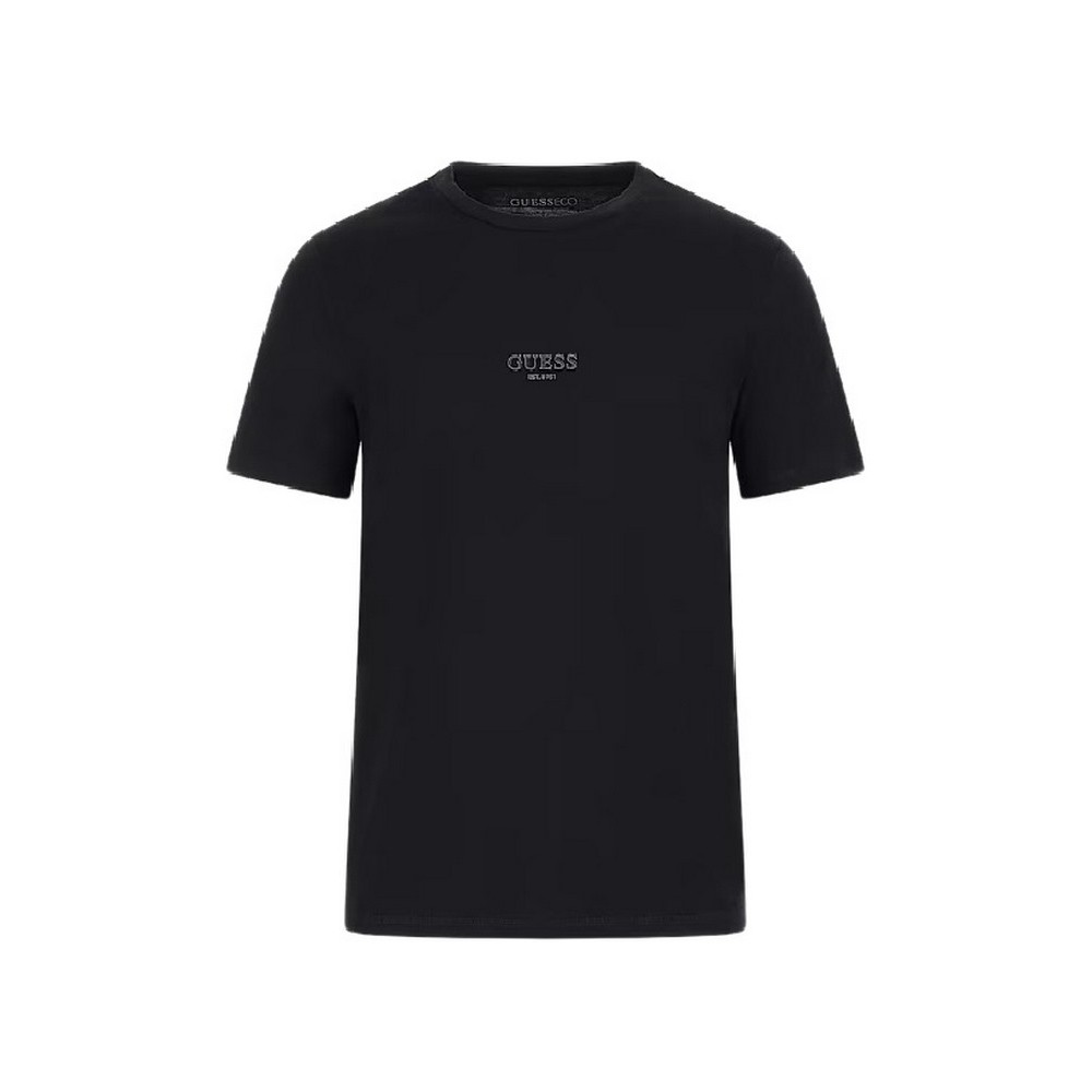 GUESS AIDY T-SHIRT ΜΠΛΟΥΖΑ ΑΝΔΡΙΚΗ BLACK