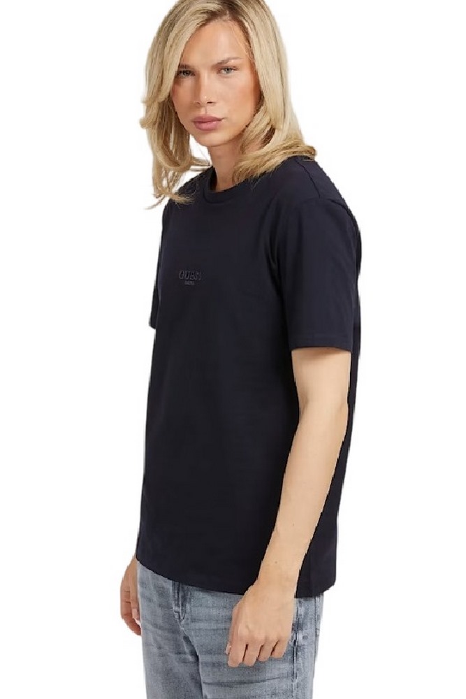 GUESS AIDY T-SHIRT ΜΠΛΟΥΖΑ ΑΝΔΡΙΚΗ NAVY