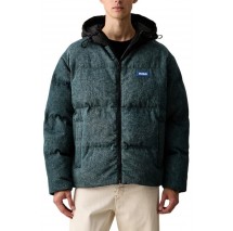 HUGO BOSS BOWANO CASUAL JACKET ΜΠΟΥΦΑΝ ΑΝΔΡΙΚΟ BLUE