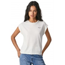 T-SHIRT ΓΥΝΑΙΚΕΙΟ PEPE JEANS LONDON WHITE