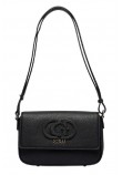 GUESS ISOLA CONVERTIBLE XBODY FLAP ΤΣΑΝΤΑ ΓΥΝΑΙΚΕΙΑ BLACK