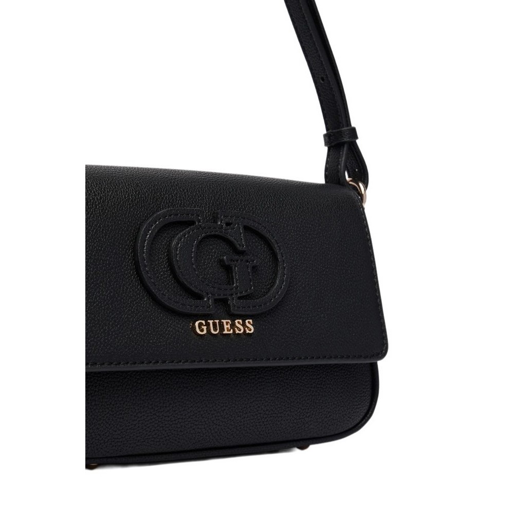GUESS ISOLA CONVERTIBLE XBODY FLAP ΤΣΑΝΤΑ ΓΥΝΑΙΚΕΙΑ BLACK