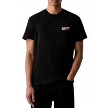 TOMMY JEANS REG DNA PLAY T-SHIRT ΜΠΛΟΥΖΑ ΑΝΔΡΙΚΗ BLACK