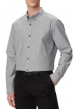 CALVIN KLEIN JEANS SOLID OXFORD CLASSIC SHIRT ΠΟΥΚΑΜΙΣΟ ΑΝΔΡΙΚΟ BLACK