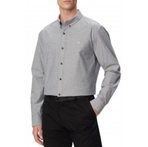 CALVIN KLEIN JEANS SOLID OXFORD CLASSIC SHIRT ΠΟΥΚΑΜΙΣΟ ΑΝΔΡΙΚΟ BLACK