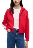 TOMMY JEANS REG BADGE TRACK HOOD EXT ΖΑΚΕΤΑ ΦΟΥΤΕΡ ΓΥΝΑΙΚΕΙΑ RED TOMMY JEANS REG BADGE TRACK HOOD EXT ΖΑΚΕΤΑ ΦΟΥΤΕΡ ΓΥΝΑΙΚΕΙΑ RED