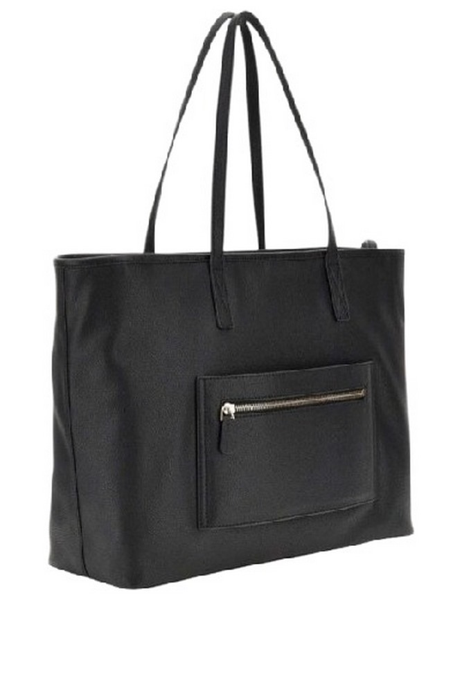GUESS POWER PLAY II LARGE TECH TOTE ΤΣΑΝΤΑ ΓΥΝΑΙΚΕΙΑ BLACK