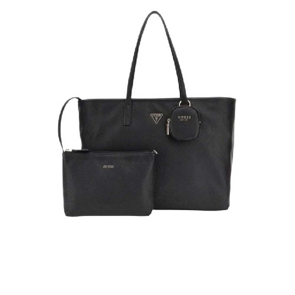 GUESS POWER PLAY II LARGE TECH TOTE ΤΣΑΝΤΑ ΓΥΝΑΙΚΕΙΑ BLACK