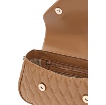 GUESS VALLA TOP HANDLE FLAP ΤΣΑΝΤΑ ΓΥΝΑΙΚΕΙΑ BEIGE