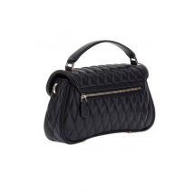 GUESS VALLA TOP HANDLE FLAP ΤΣΑΝΤΑ ΓΥΝΑΙΚΕΙΑ BLACK