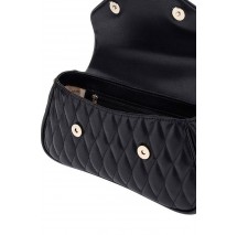 GUESS VALLA TOP HANDLE FLAP ΤΣΑΝΤΑ ΓΥΝΑΙΚΕΙΑ BLACK