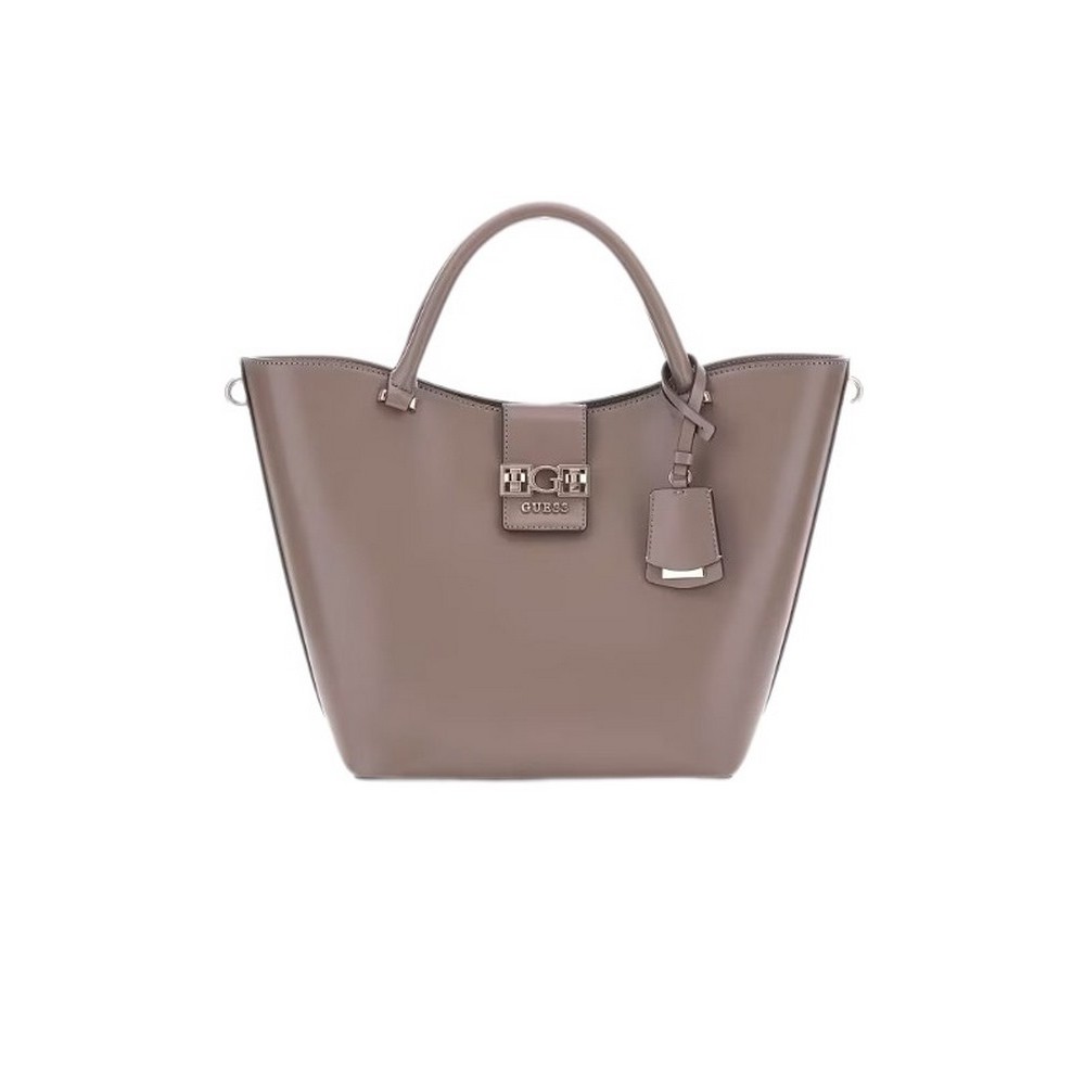 GUESS JANE TOTE ΤΣΑΝΤΑ ΓΥΝΑΙΚΕΙΑ TAUPE