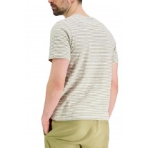 SUPERDRY D2 OVIN CLASSIC ESSENTIAL STRIPE T-SHIRT ΜΠΛΟΥΖΑ ΑΝΔΡΙΚΗ SAGE