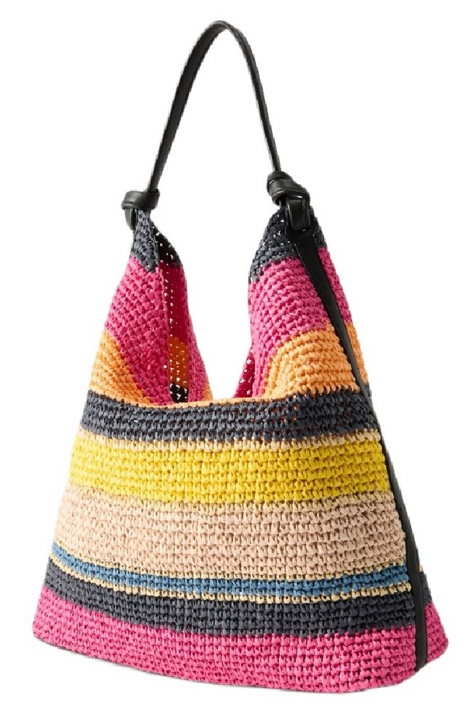 DKNY PAULA HOBO HANDBAG ΤΣΑΝΤΑ ΓΥΝΑΙΚΕΙΑ MULTI