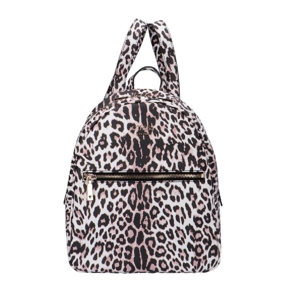 ΤΣΑΝΤΑ VIKKY BACKPACK LEOPARD ΓΥΝΑΙΚΕΙΑ GUESS ANIMAL PRINT ΤΣΑΝΤΑ VIKKY BACKPACK LEOPARD ΓΥΝΑΙΚΕΙΑ GUESS ANIMAL PRINT