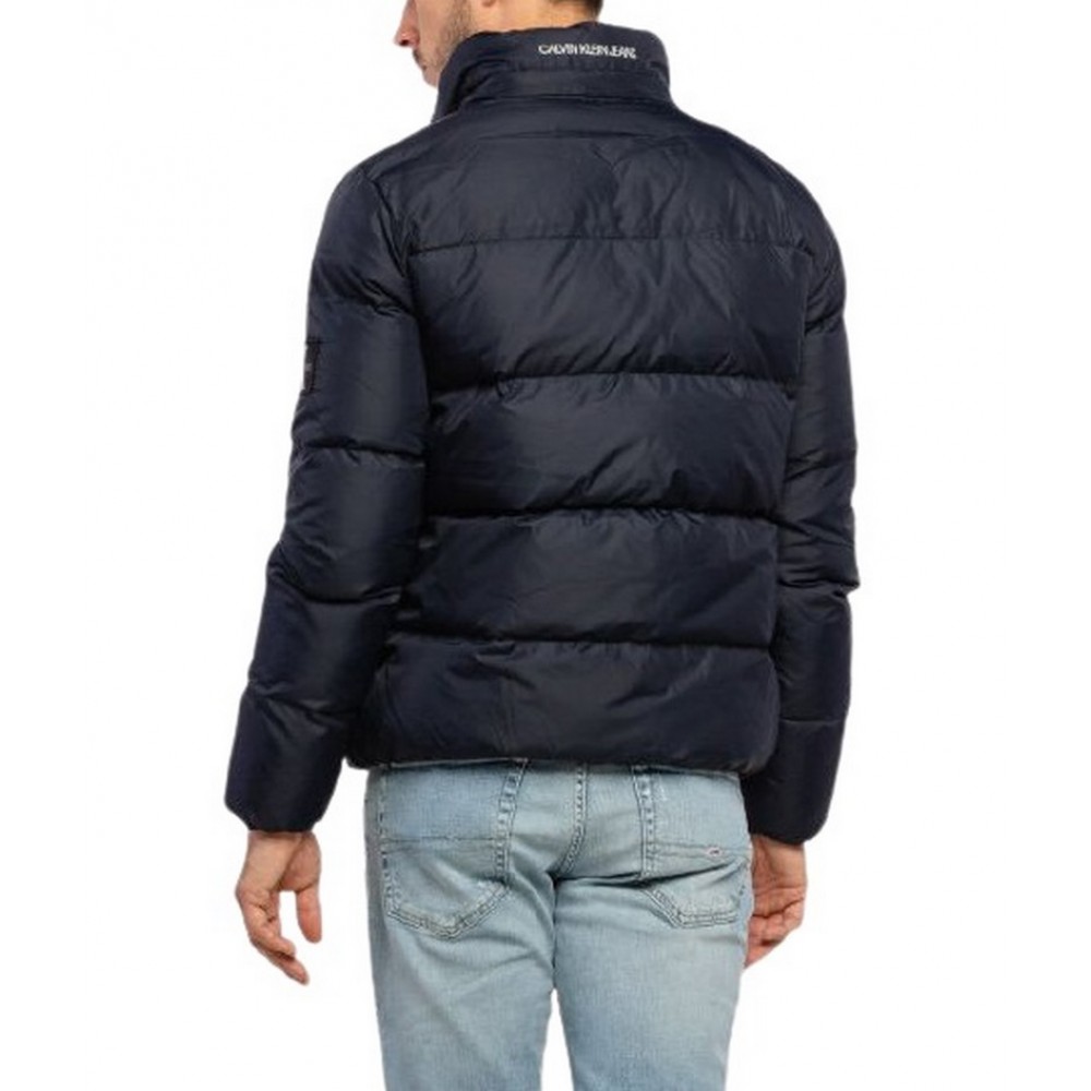 CALVIN KLEIN JEANS ESSENTIALS NON DOWN JACKET ΜΠΟΥΦΑΝ ΑΝΔΡΙΚΟ NAVY