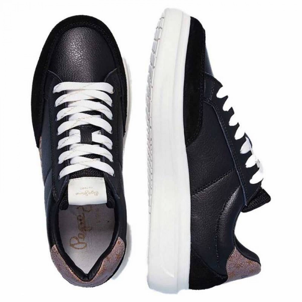 ΠΑΠΟΥΤΣΙ ADDEY ΓΥΝΑΙΚΕΙΟ PEPE JEANS BLACK ΠΑΠΟΥΤΣΙ ADDEY ΓΥΝΑΙΚΕΙΟ PEPE JEANS BLACK