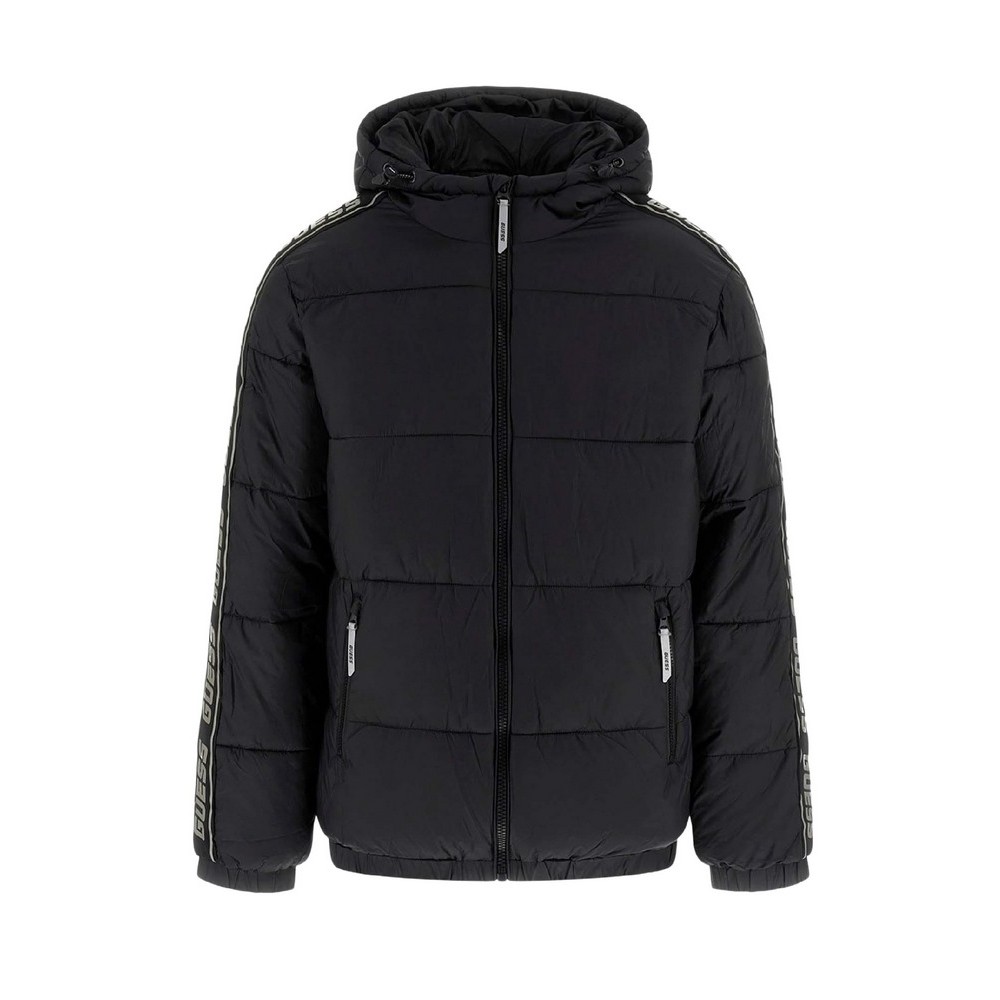 GUESS ARLO PADDED JACKET ΜΠΟΥΦΑΝ ΑΝΔΡΙΚΟ BLACK