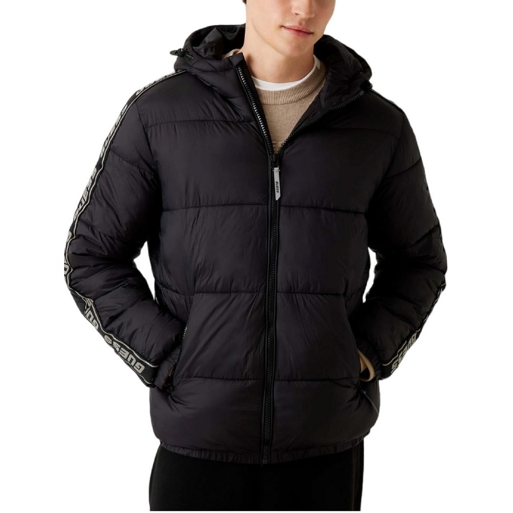 GUESS ARLO PADDED JACKET ΜΠΟΥΦΑΝ ΑΝΔΡΙΚΟ BLACK