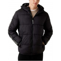 GUESS ARLO PADDED JACKET ΜΠΟΥΦΑΝ ΑΝΔΡΙΚΟ BLACK
