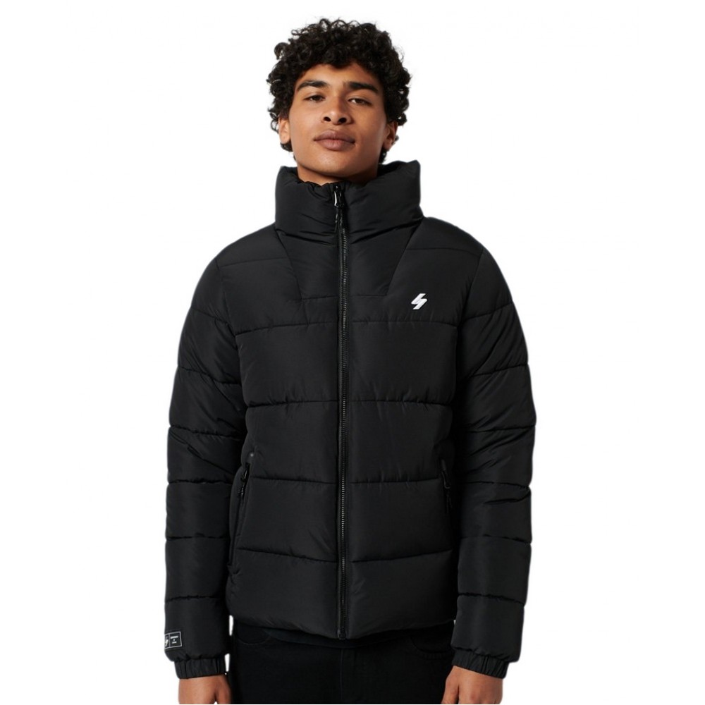 ΜΠΟΥΦΑΝ PUFFER ΑΝΔΡΙΚΟ SUPERDRY BLACK ΜΠΟΥΦΑΝ PUFFER ΑΝΔΡΙΚΟ SUPERDRY BLACK