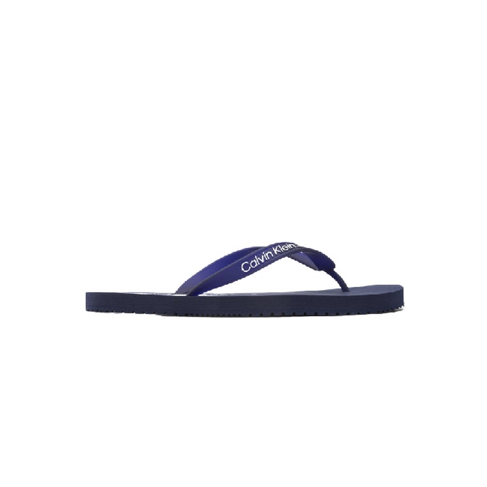 CALVIN KLEIN JEANS FLIP FLOP MONOGRAM TPU NAVY