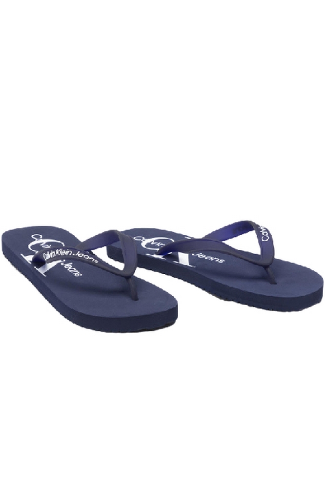 CALVIN KLEIN JEANS FLIP FLOP MONOGRAM TPU NAVY