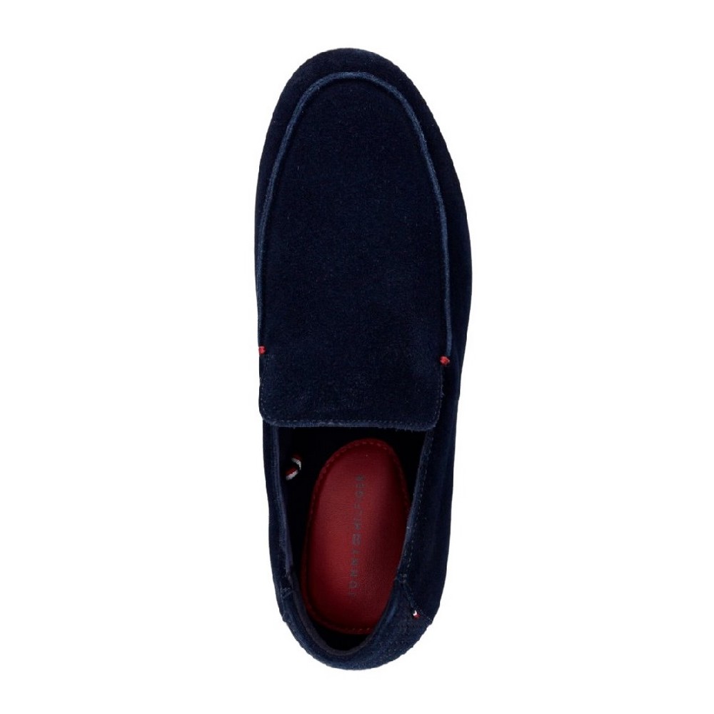 TOMMY HILFIGER MODERN LIGHT SUEDE LOAFER ΠΑΠΟΥΤΣΙ ΑΝΔΡΙΚΟ DEEP NAVY