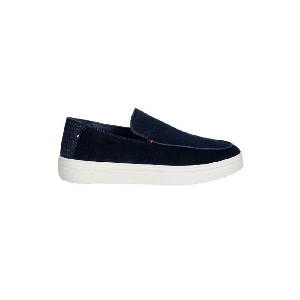 TOMMY HILFIGER MODERN LIGHT SUEDE LOAFER ΠΑΠΟΥΤΣΙ ΑΝΔΡΙΚΟ DEEP NAVY
