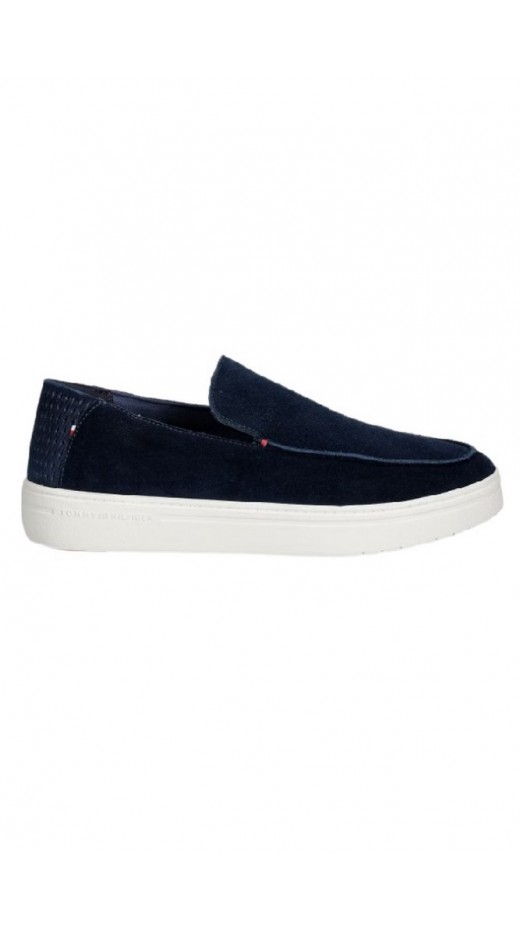 TOMMY HILFIGER MODERN LIGHT SUEDE LOAFER ΠΑΠΟΥΤΣΙ ΑΝΔΡΙΚΟ DEEP NAVY