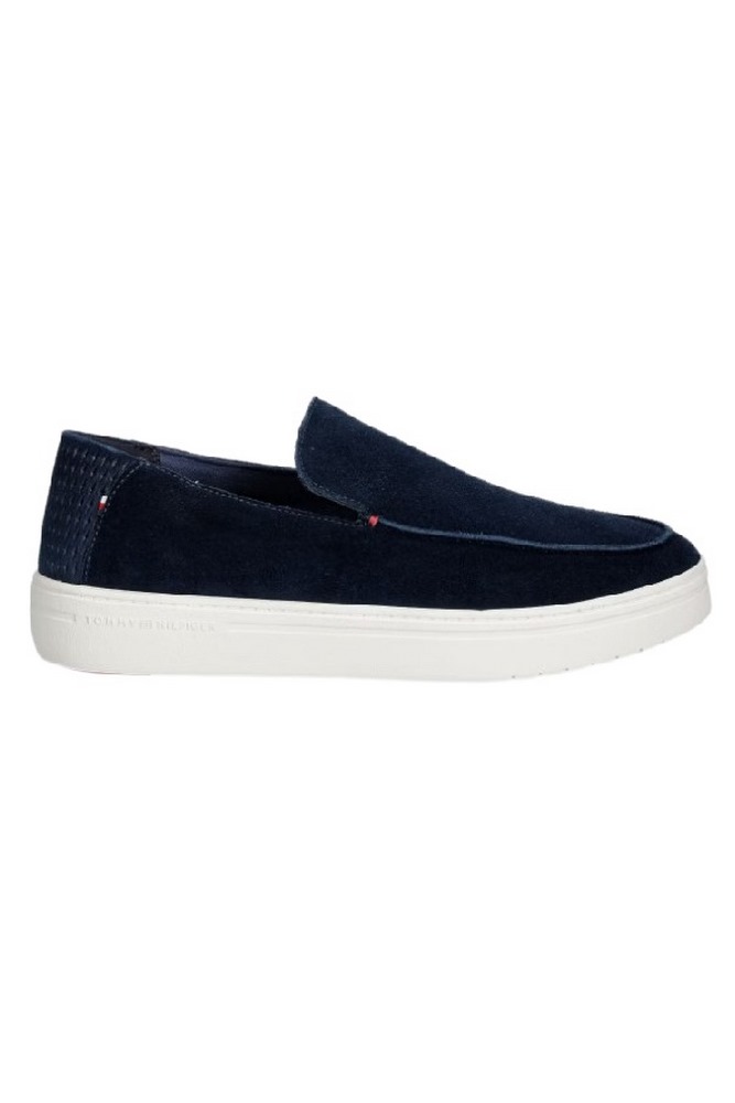 TOMMY HILFIGER MODERN LIGHT SUEDE LOAFER ΠΑΠΟΥΤΣΙ ΑΝΔΡΙΚΟ DEEP NAVY