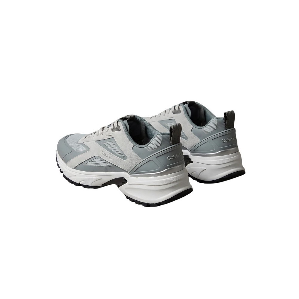 CALVIN KLEIN HIKE RUNNER CK STRIPE MIX NY-SU ΠΑΠΟΥΤΣΙ ΑΝΔΡΙΚΟ GREY