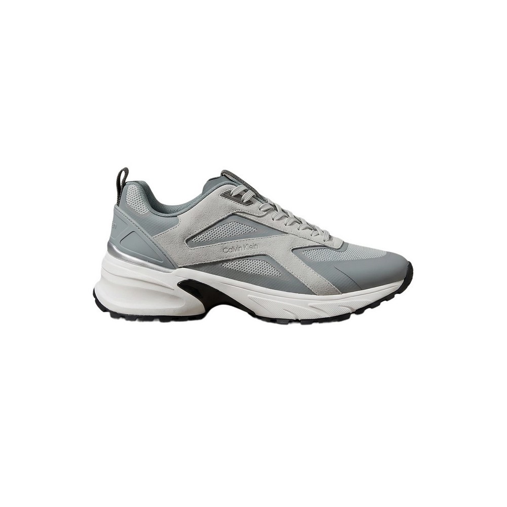 CALVIN KLEIN HIKE RUNNER CK STRIPE MIX NY-SU ΠΑΠΟΥΤΣΙ ΑΝΔΡΙΚΟ GREY